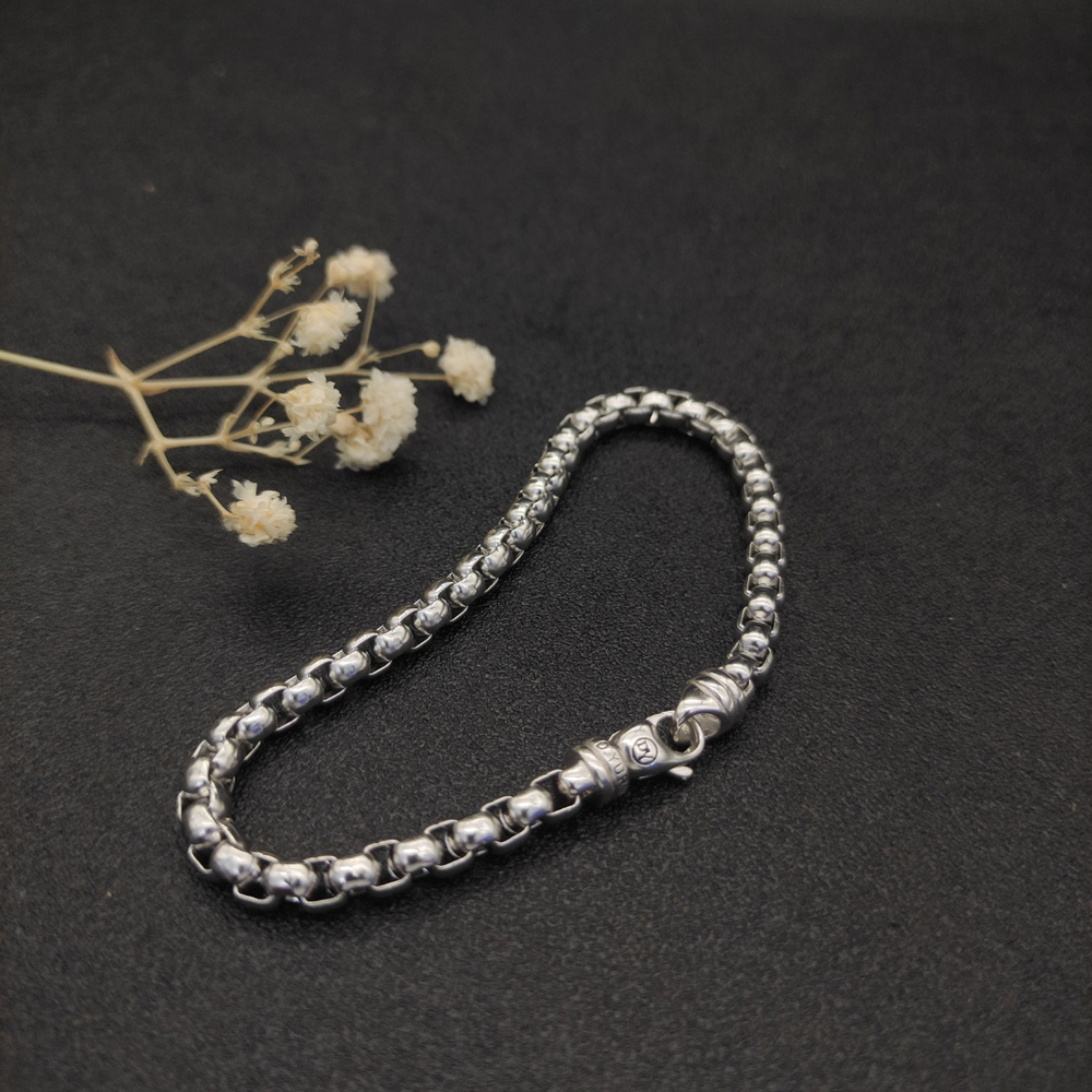 David Yurman 5mm box chain bracelet - Picture 9 of 9